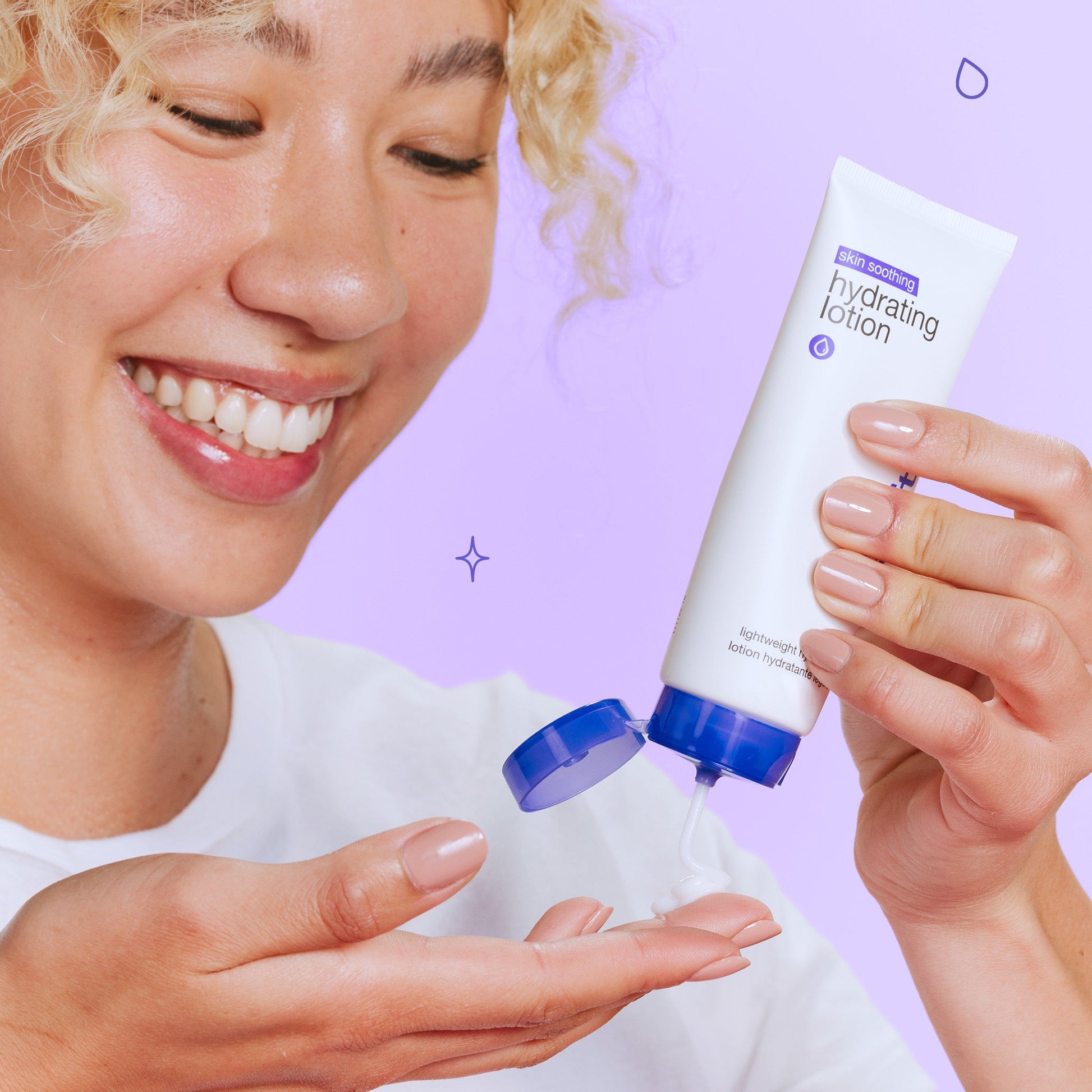 hand dispensing skin soothing hydrating lotion