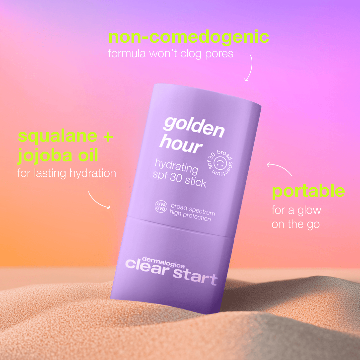 golden hour hydrating spf30 stick ingredients and benefits