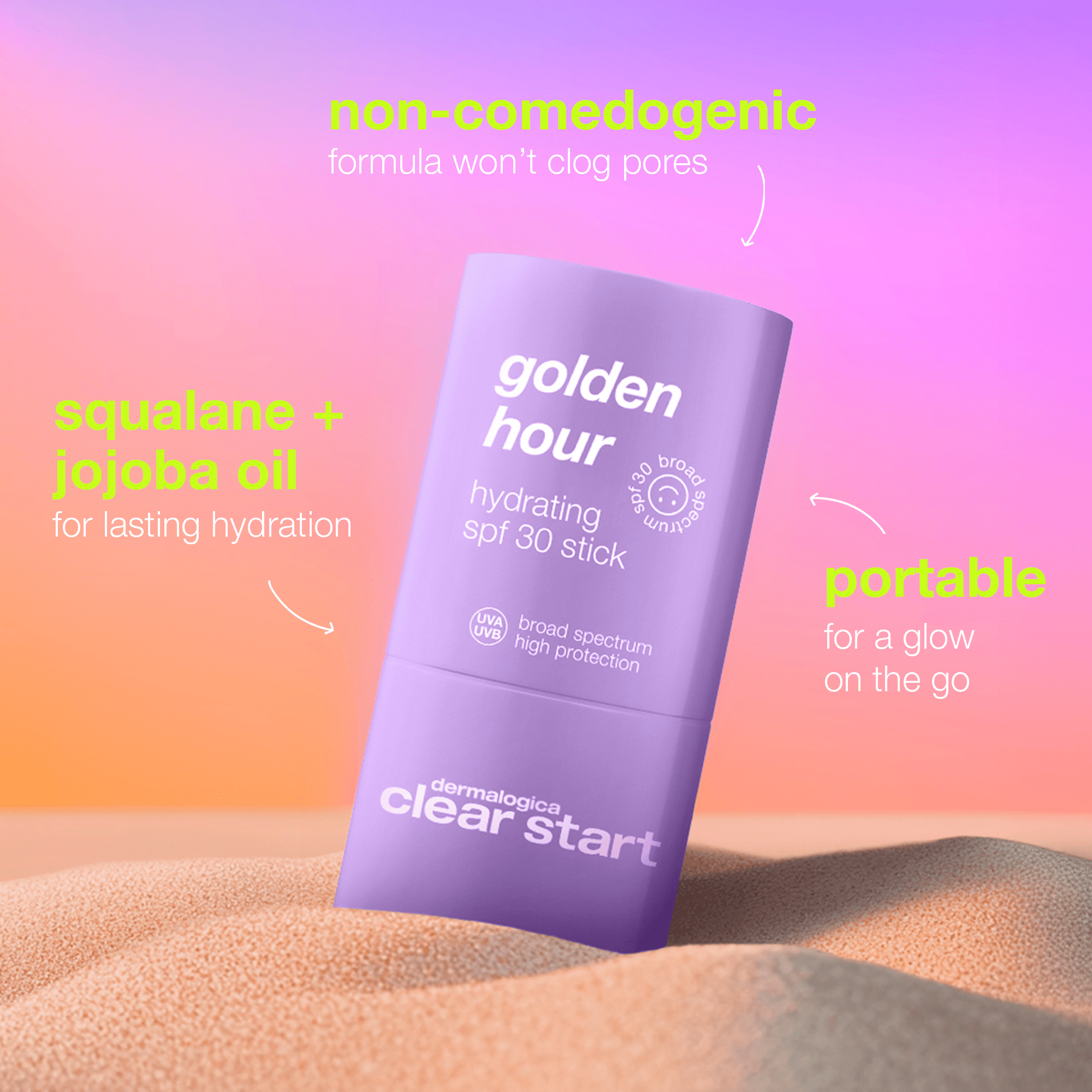 golden hour hydrating spf30 stick ingredients and benefits