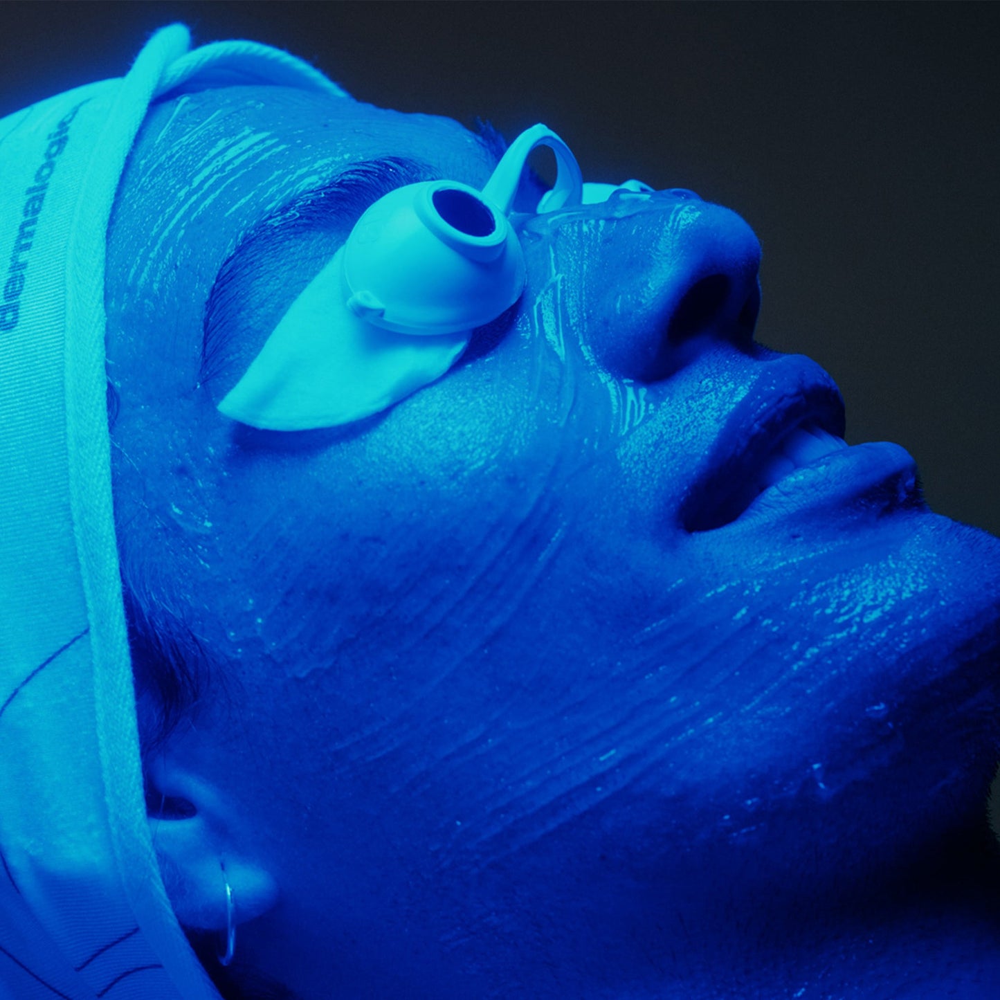 client receiving treatment 