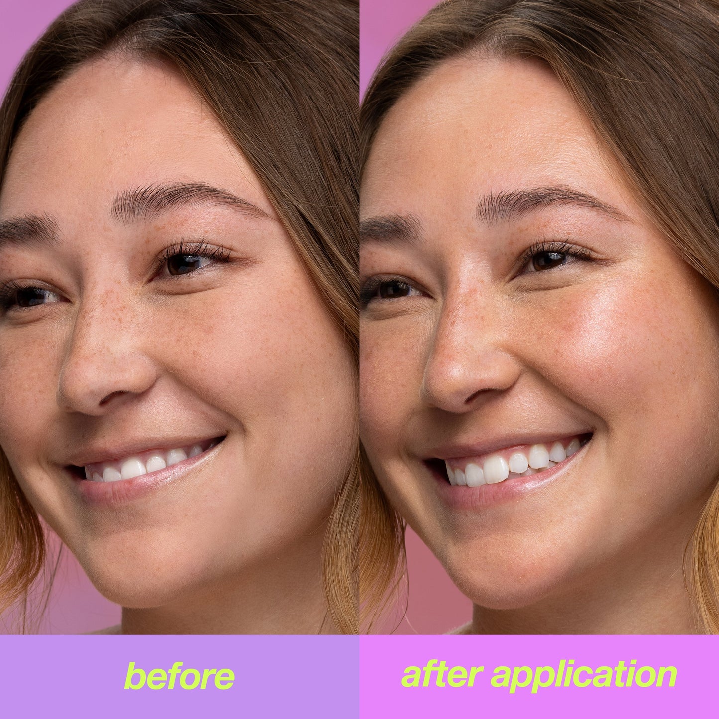 golden hour spf50 before and after