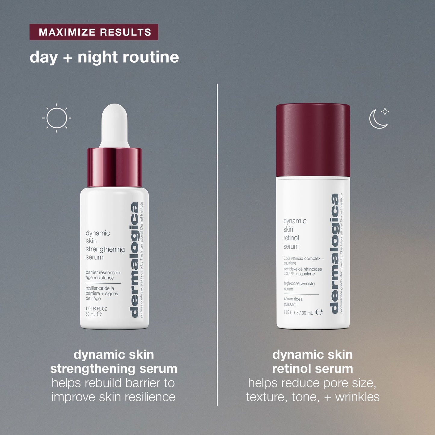 dynamic skin strengthening serum am pm routine