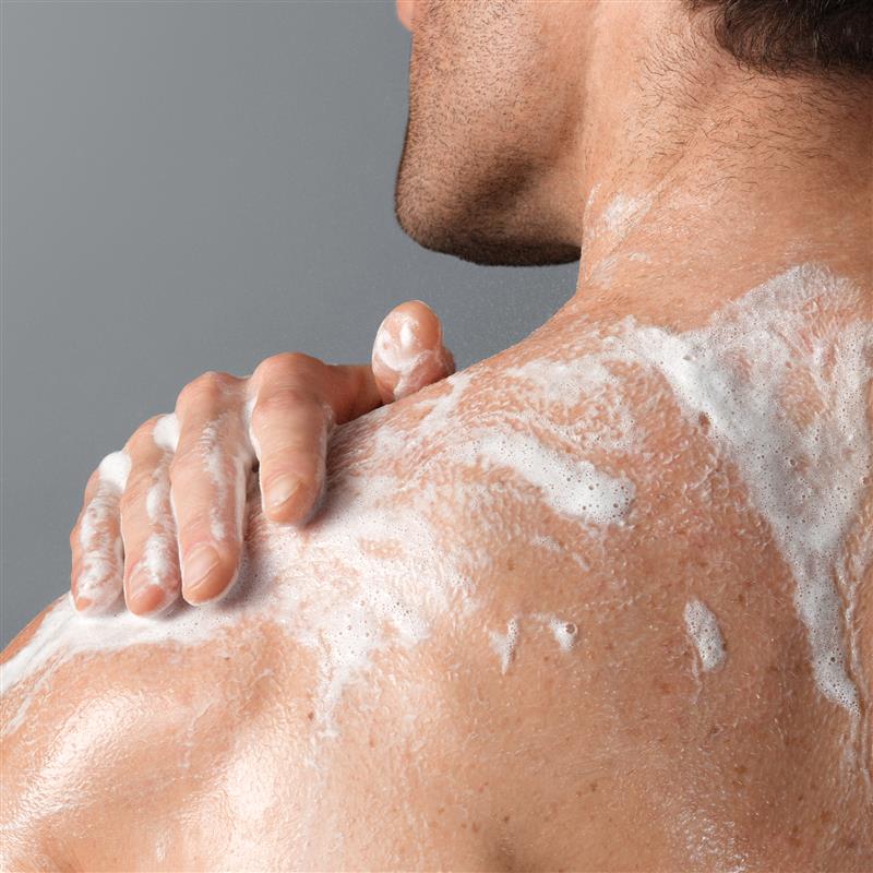 daily microfoliant exfoliator on body