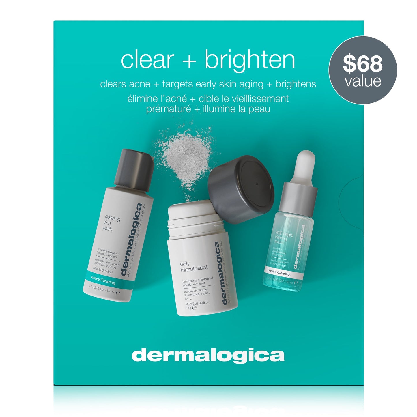 clear and brighten kit carton