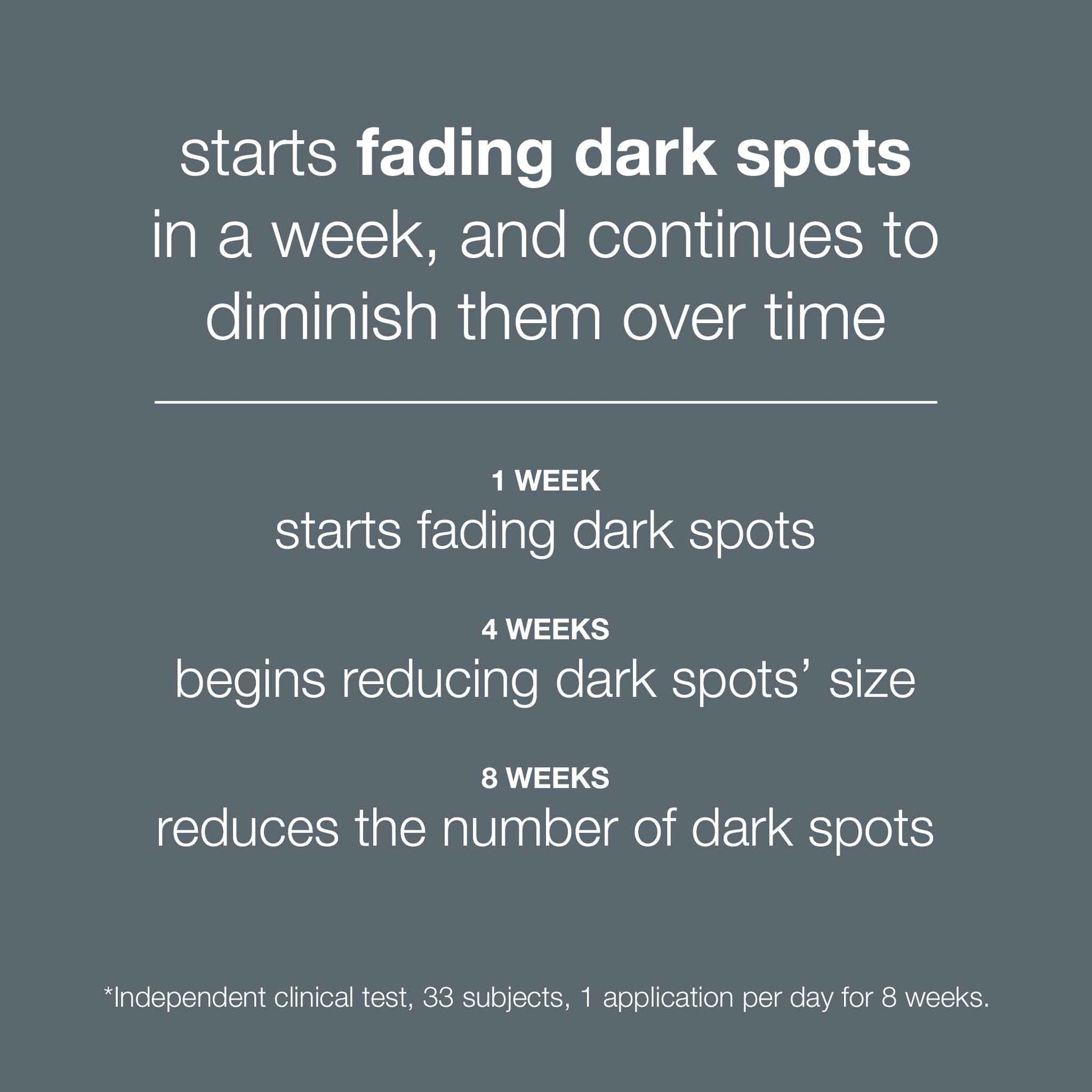powerbright dark spot serum clinical claim