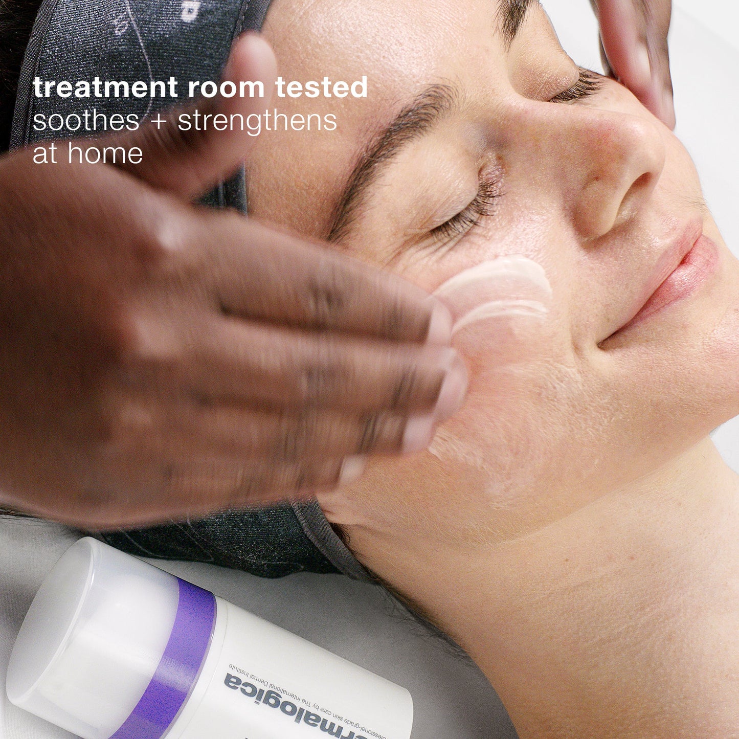 stabilizing repair cream treatment room