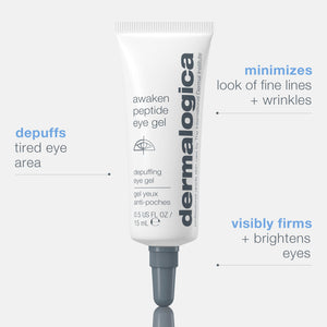 awaken peptide depuffing eye gel