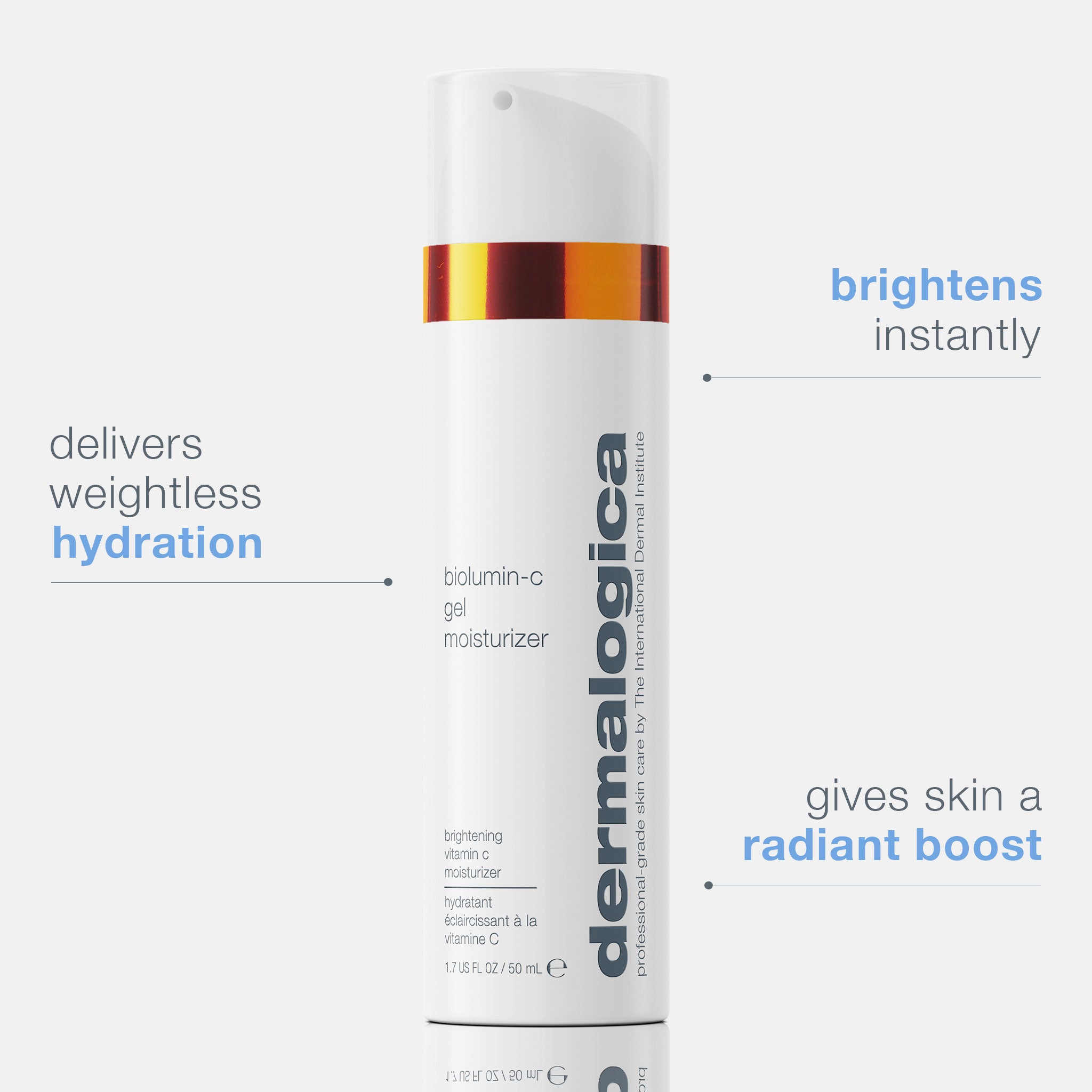 Biolumin-C Gel Moisturizer, Vitamin-C Moisturizer for Dull Skin