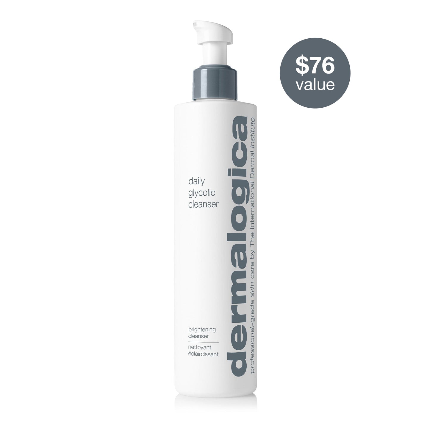 daily glycolic cleanser value badge