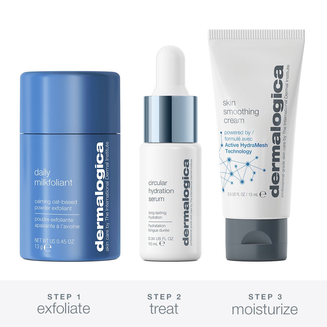 steps to use products in the kit