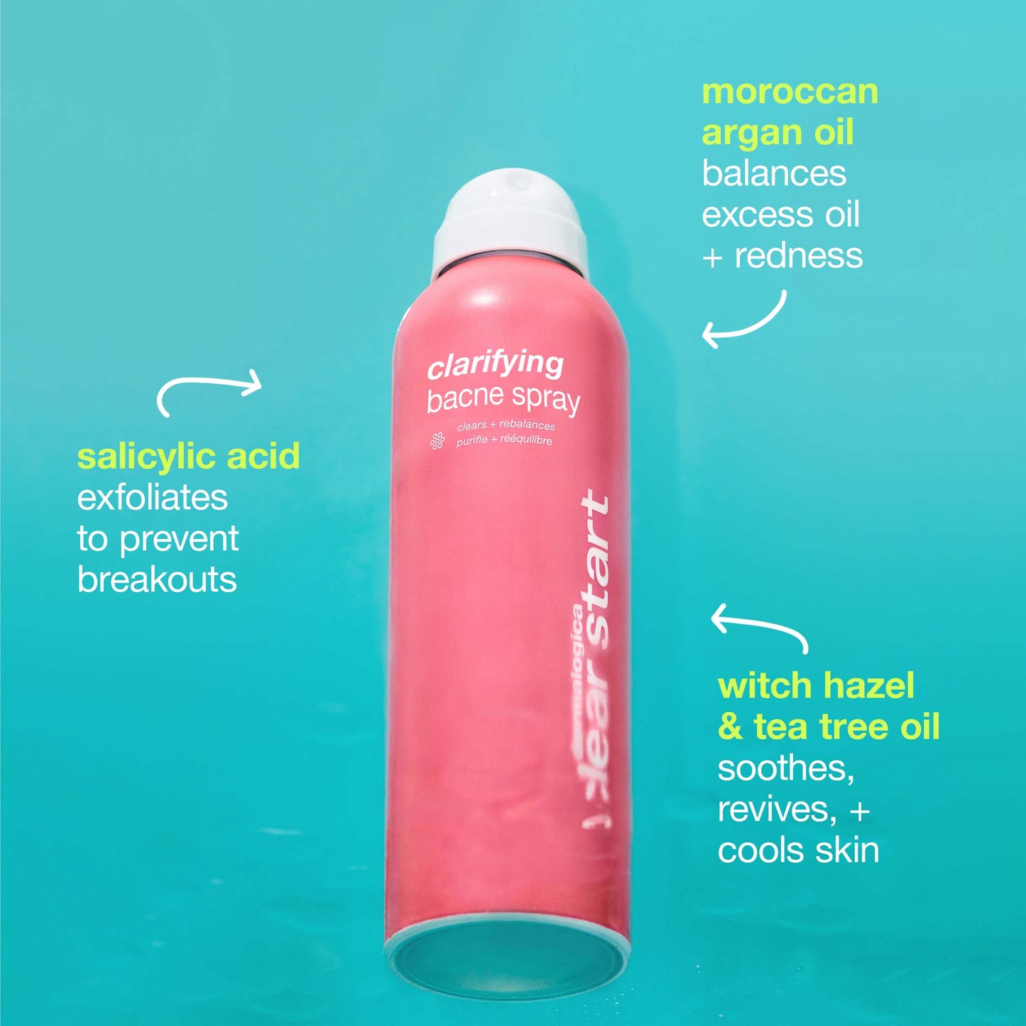Clarifying Bacne Spray ingredients 