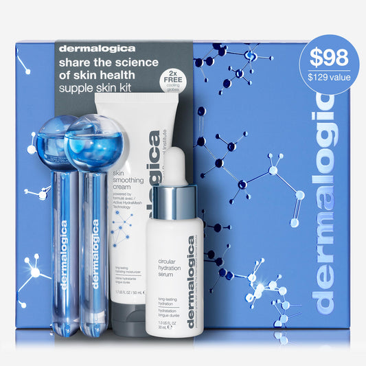 supple skin kit packaging and products