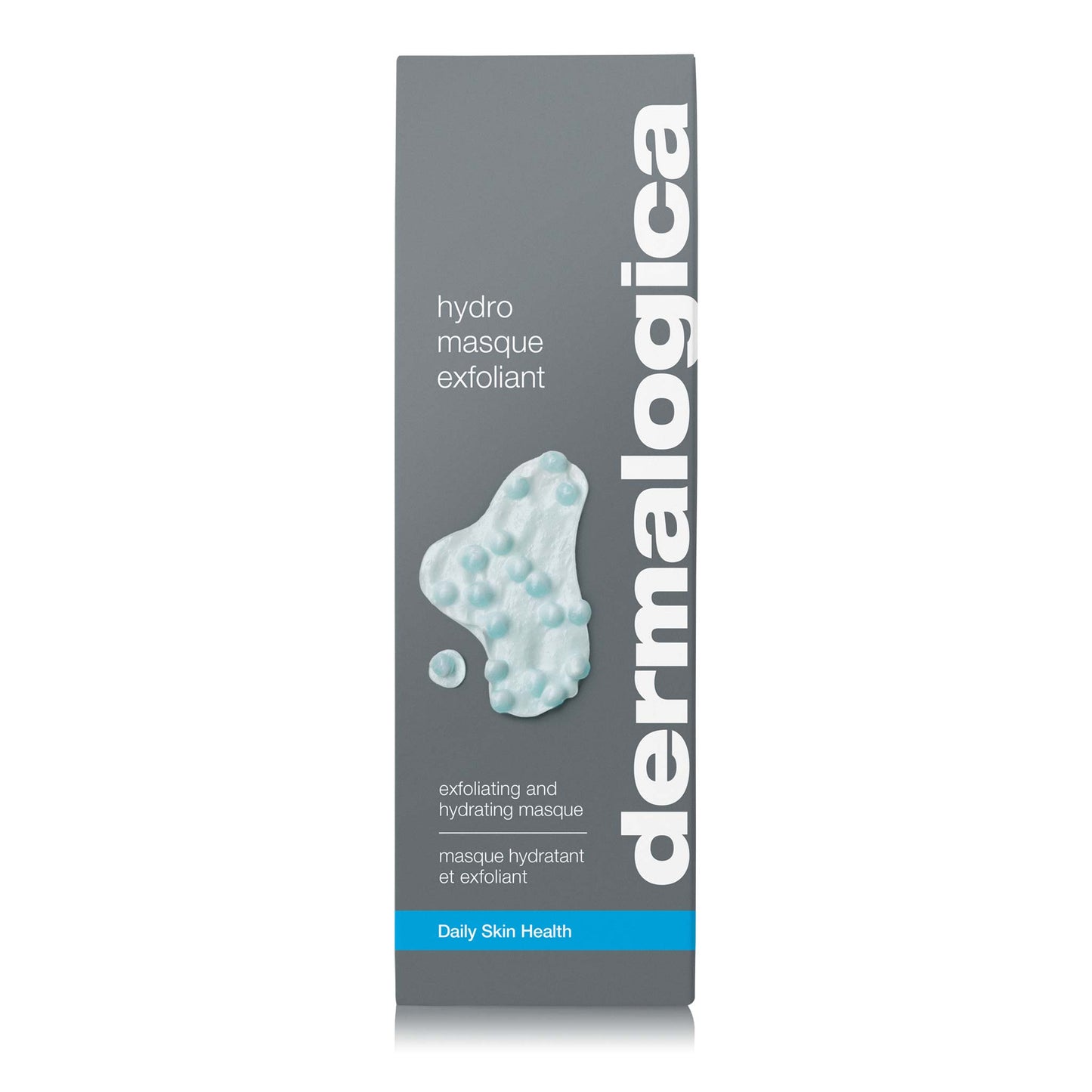 hydro masque exfoliant front of carton