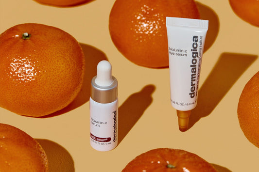 products surrounded by oranges