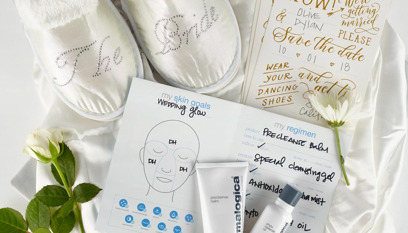 how to get the perfect wedding day skin