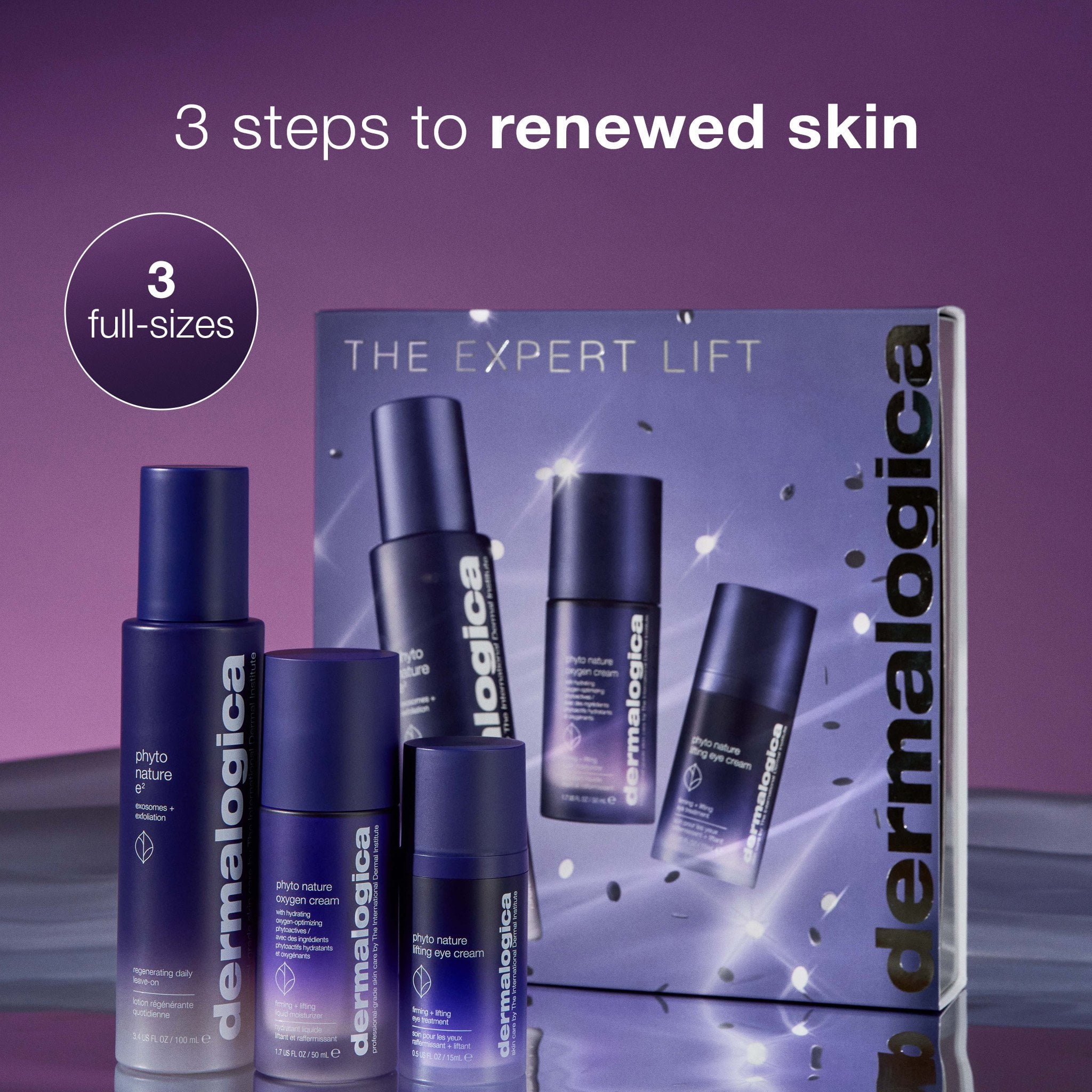 The Expert Lift Set (3 full-sizes) | Dermalogica®