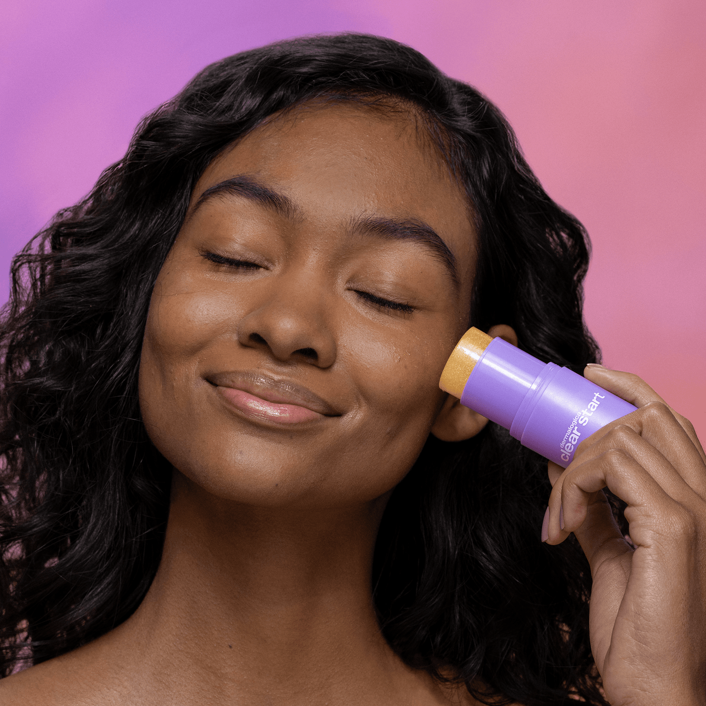 golden hour hydrating spf30 stick application 