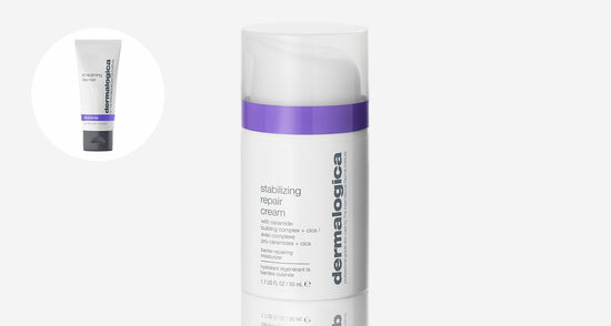 stabilizing repair cream and ultracalming cleanser