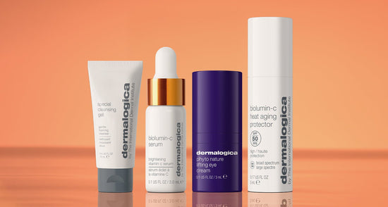 special cleansing gel, biolumin-c serum, phyto nature lifting eye cream, biolumin-c heat aging protector spf50