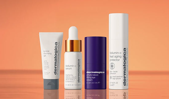  special cleansing gel, biolumin-c serum, phyto nature lifting eye cream, biolumin-c heat aging protector spf50 