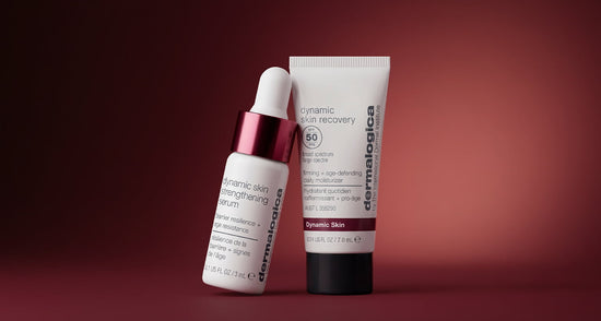 dynamic skin strengthening serum and dynamic skin recovery spf50