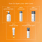 biolumin-c vitamin c eye serum how to layer your skin care