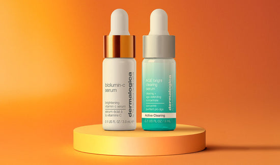  biolumin-c serum and age bright clearing serum 