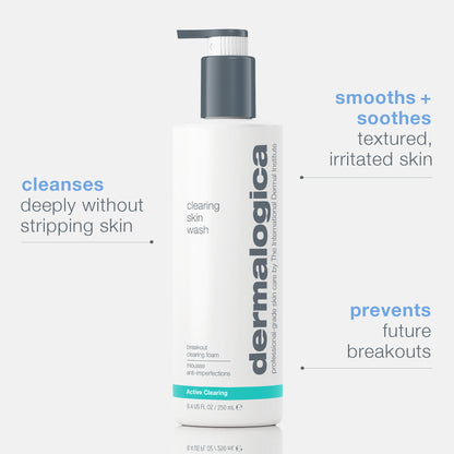 acne clearing skin wash benefits
