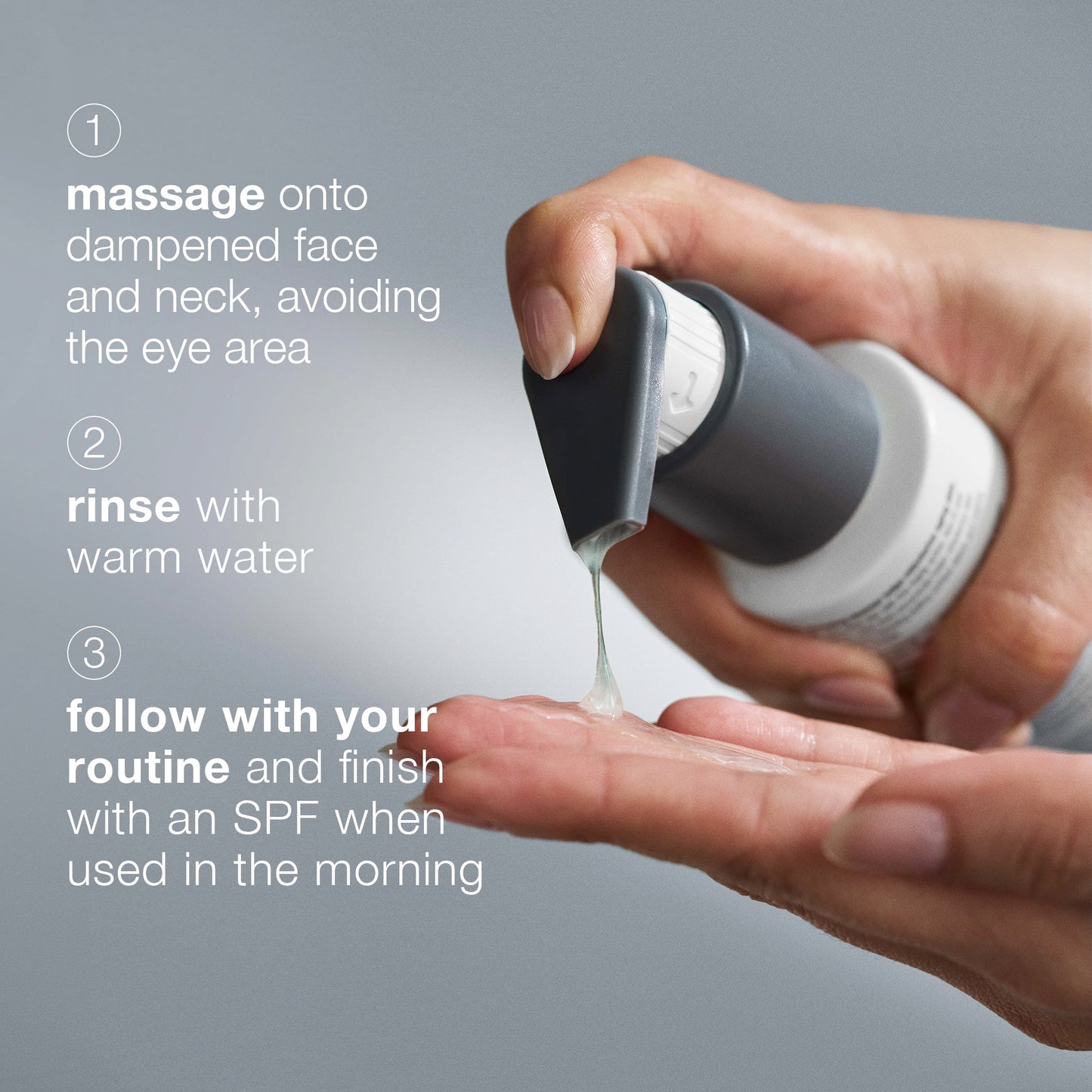 acne clearing skin wash how to use 