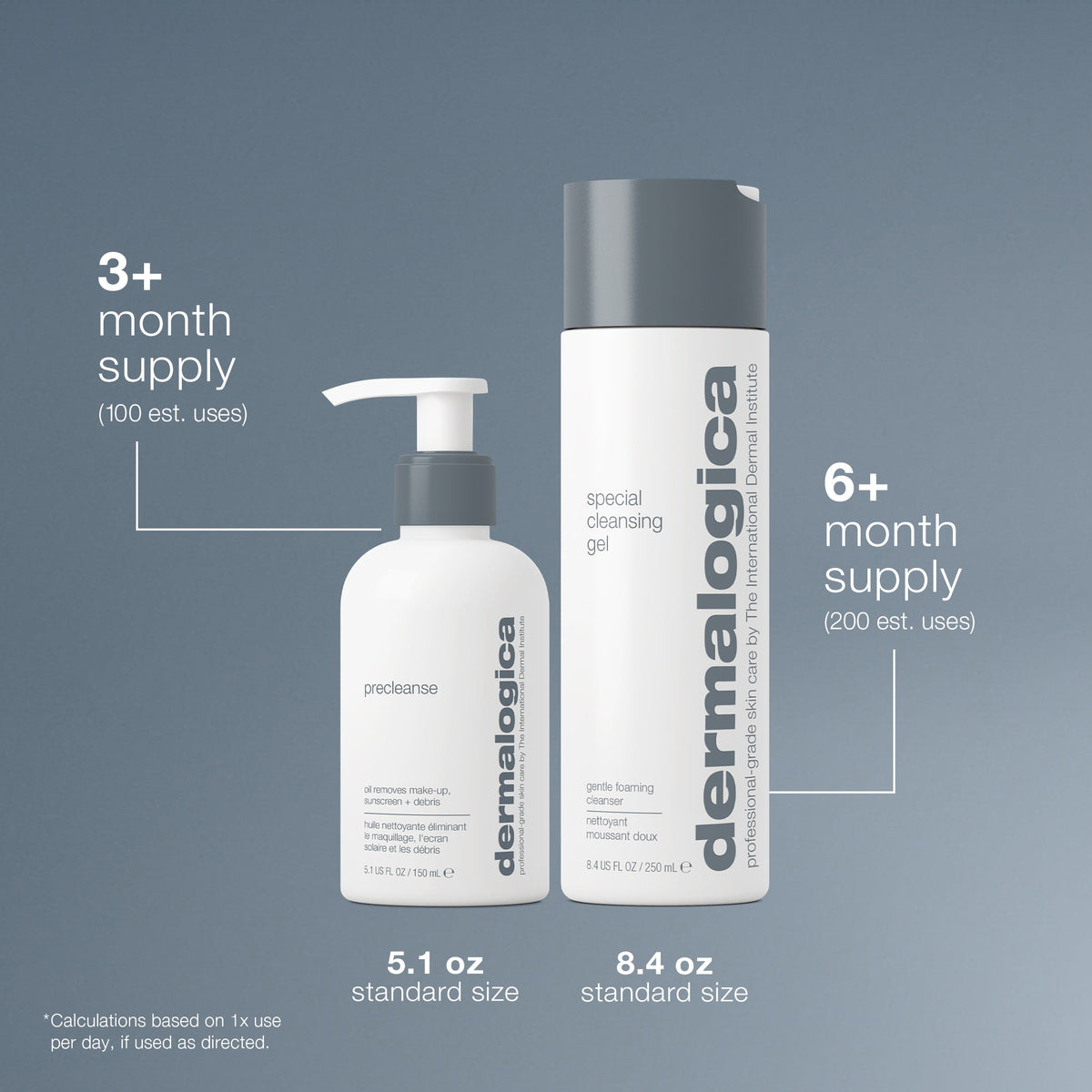 Double Cleanse Set (2 full-size) | Dermalogica®