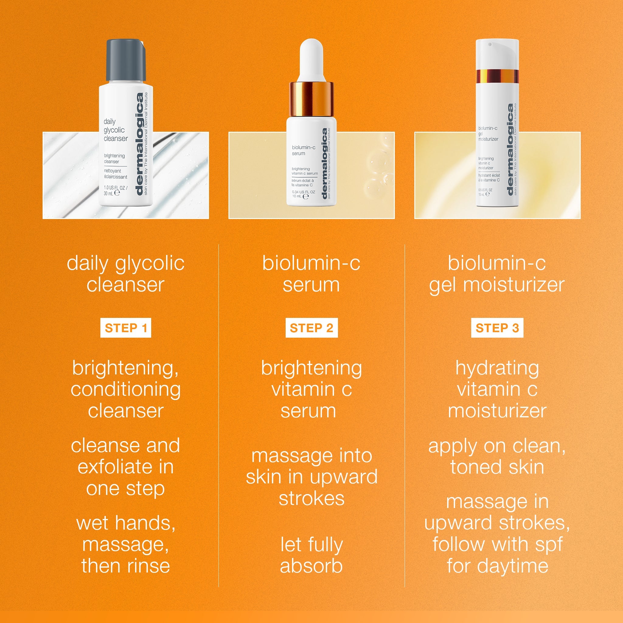 Daily Brightness Boosters Kit, Brightening Vitamin-C Travel Kit