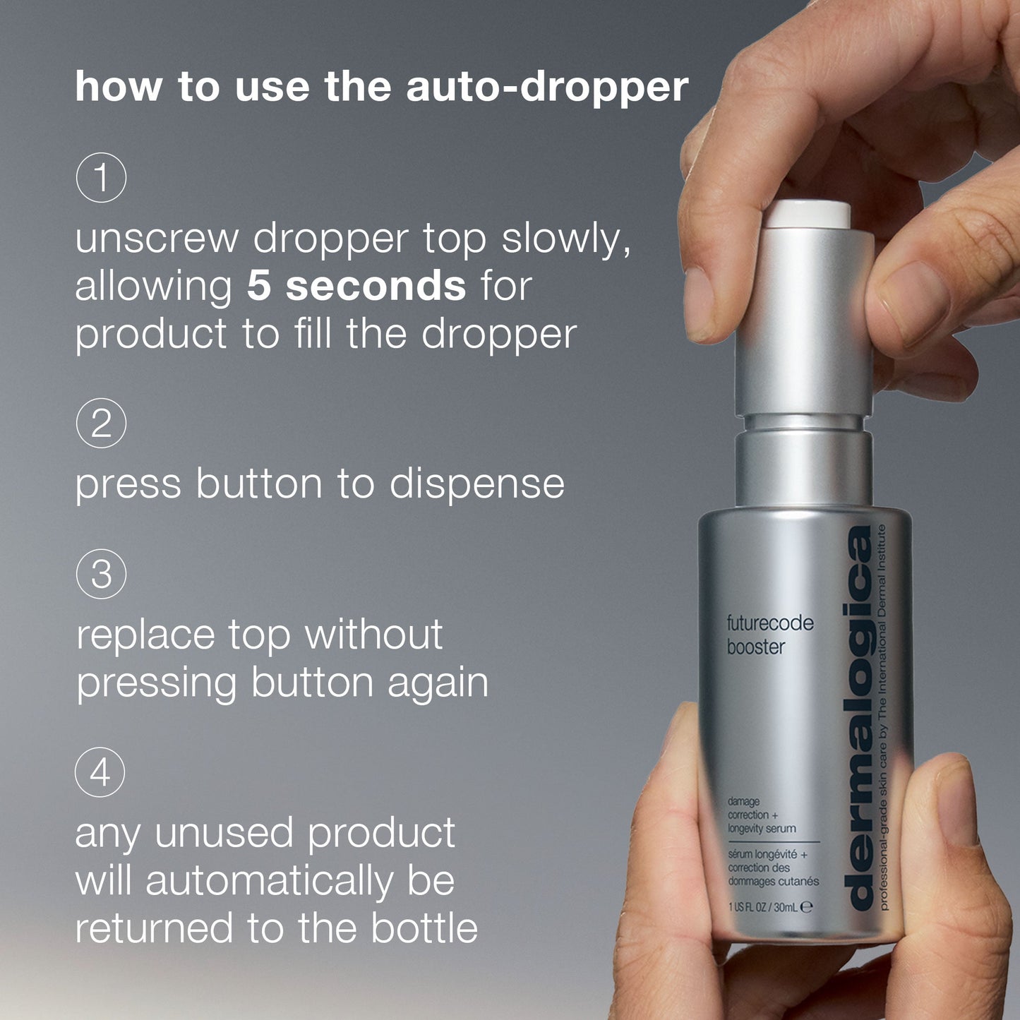 futurecode booster  how to use the auto-dropper 