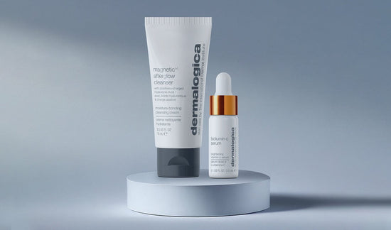  magnetic afterglow cleanser and biolumin-c serum minis 