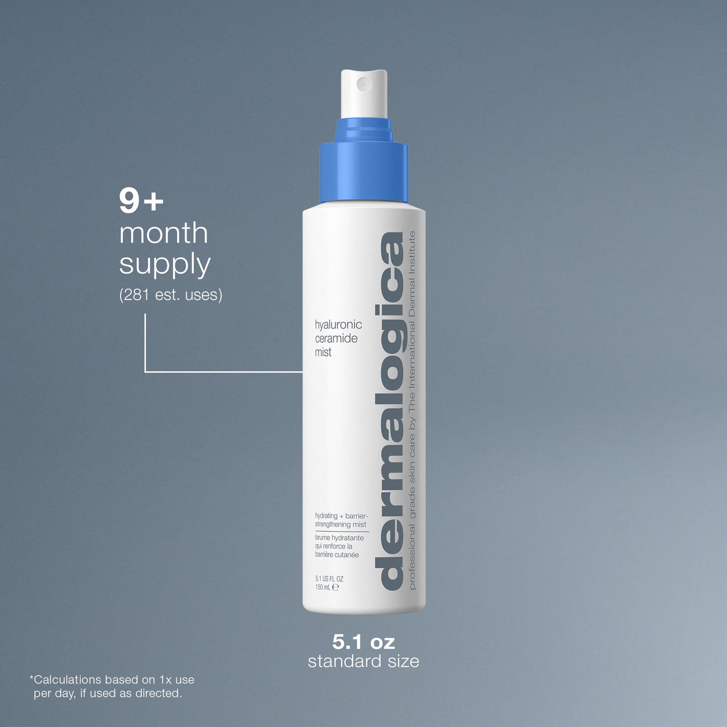 hyaluronic ceramide mist number of uses 