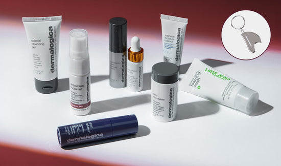 dermalogica minis and mini gua sha charm