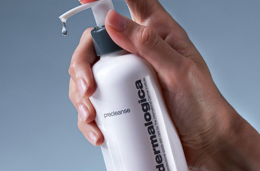 precleanse being dispensed