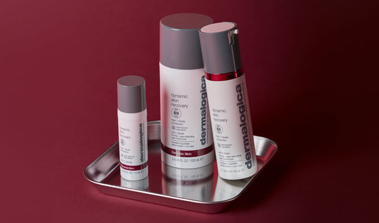 dynamic skin recovery spf50 bottles