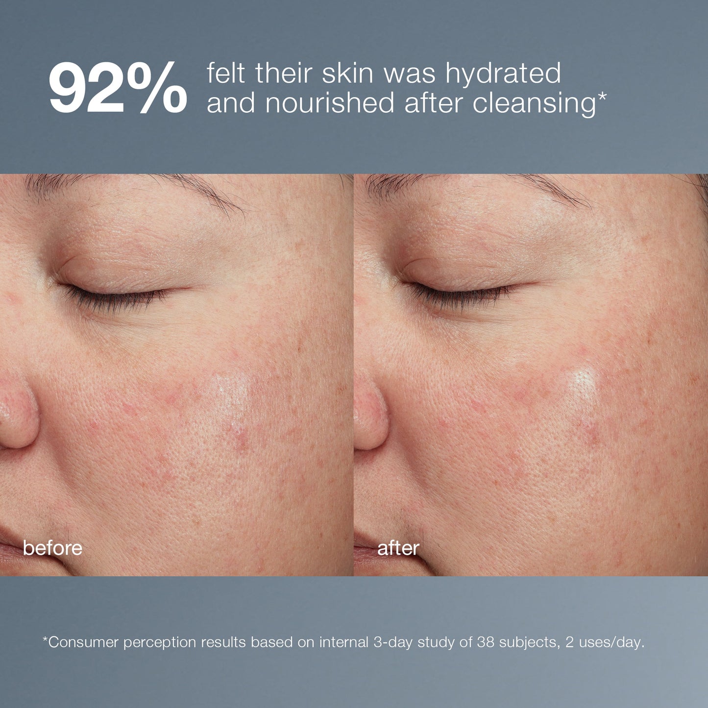 magnetic[+] afterglow cleanser before and after 