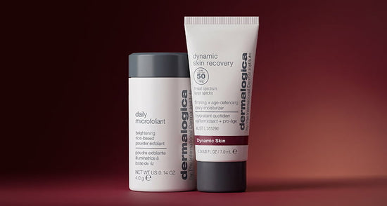 daily microfoliant and dynamic skin recovery spf50
