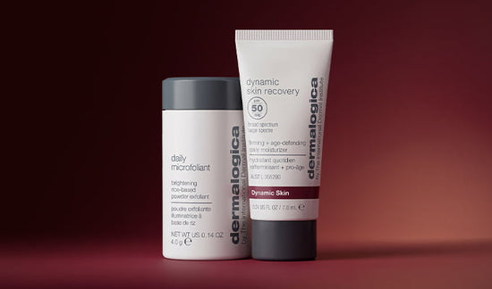daily microfoliant and dynamic skin recovery spf50