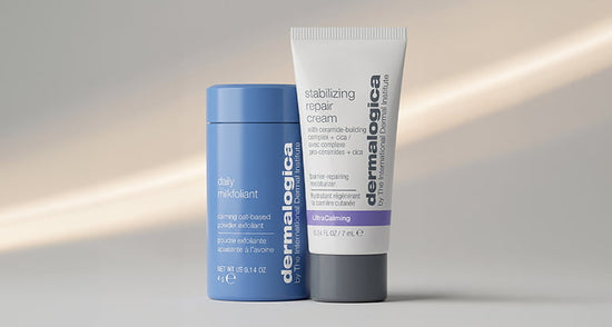daily milkfoliant and stabilizing repair cream mini