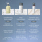 men's face + body set steps