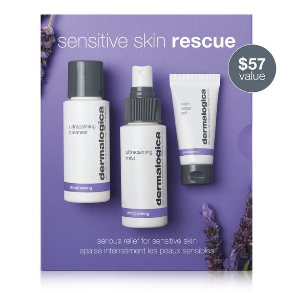 Sensitive Skin Rescue Kit, Calming and Soothing Travel Kit