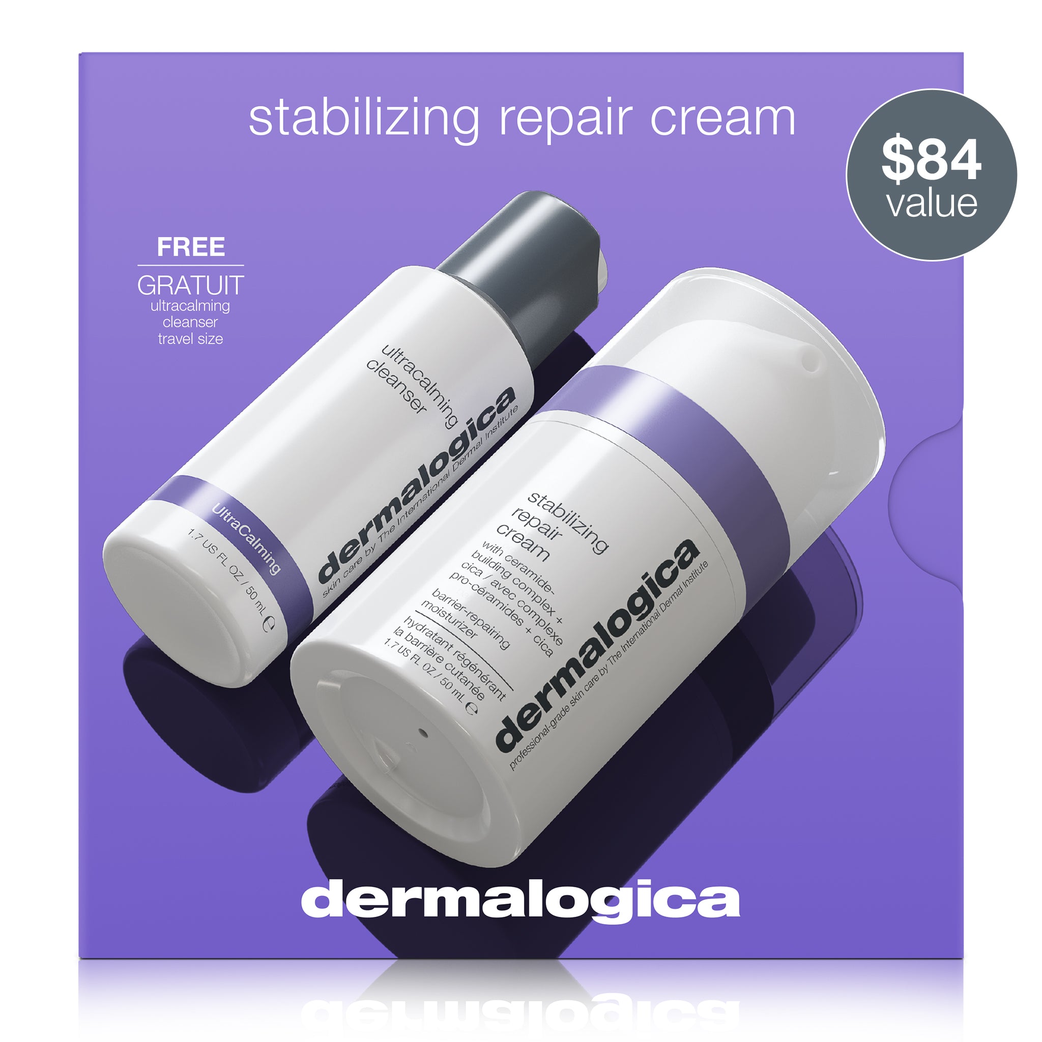 skin repair duo (1 full-size + free travel)