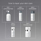 Step-by-step guide to layering skin care products with Dermalogica bottles.