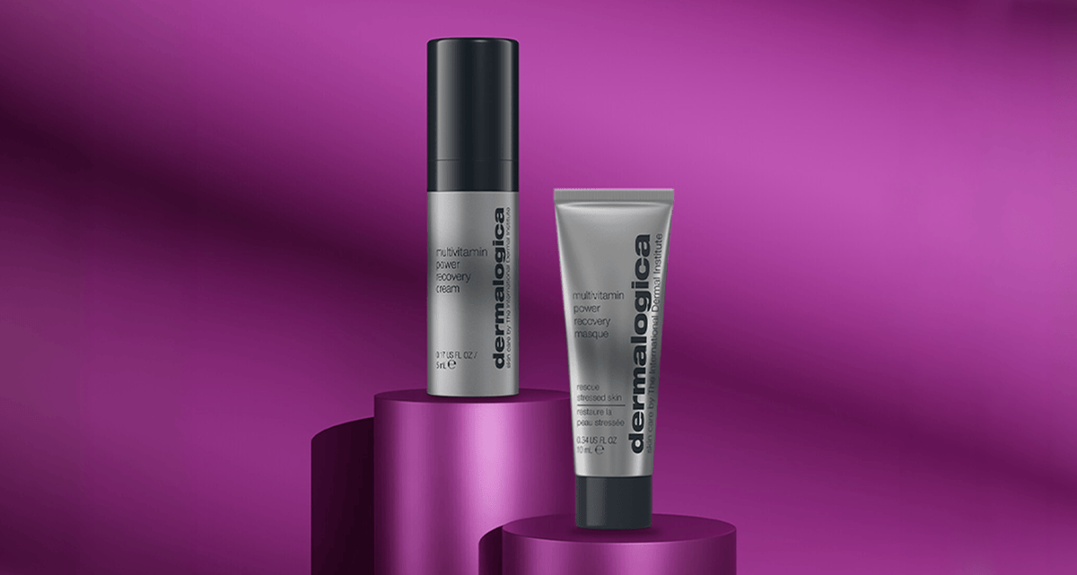 mulvitamin power recovery cream and multivitamin power recovery masque minis