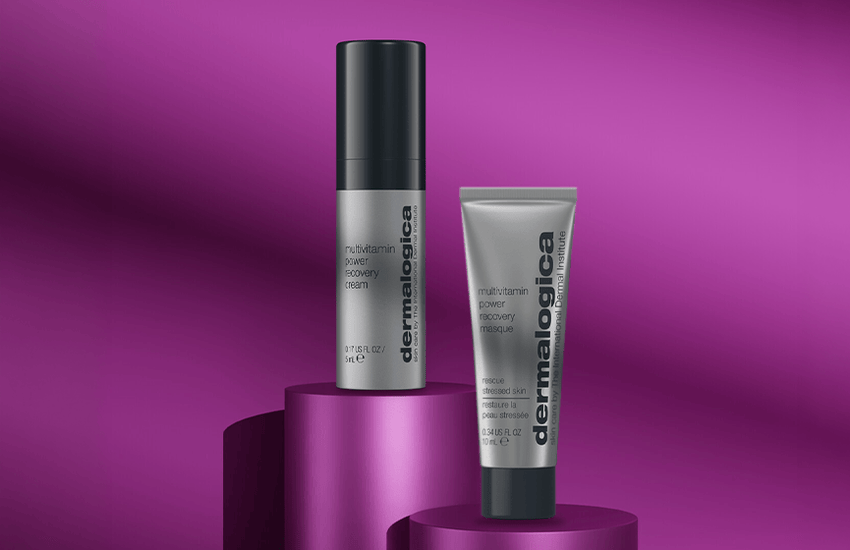 mulvitamin power recovery cream and multivitamin power recovery masque minis