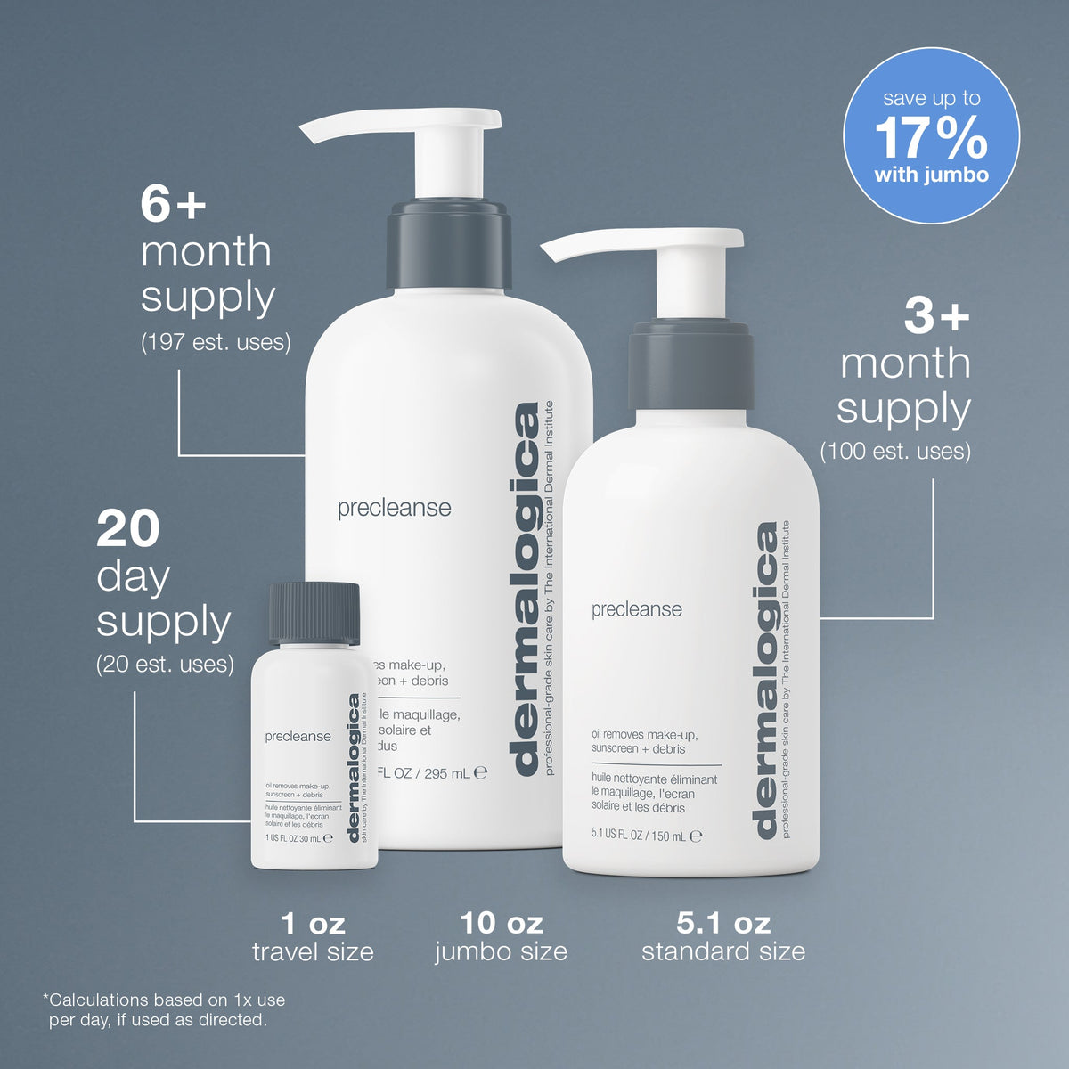 Precleanse Cleansing Oil Melts Make-up | Dermalogica®