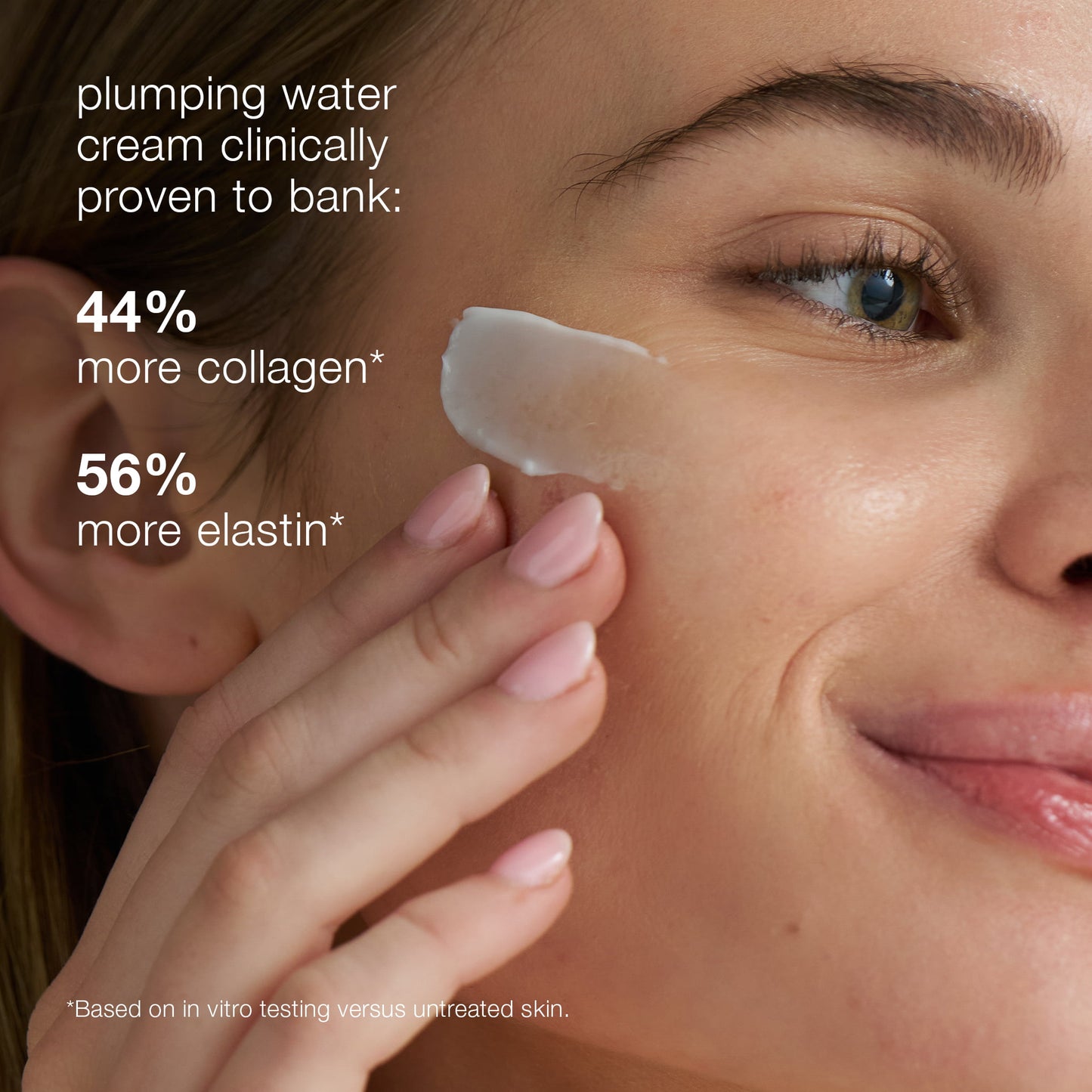 pro-collagen banking water cream clinical claim 