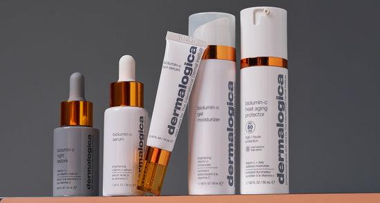 biolumin-c night restore, biolumin-c serum, biolumin-c eye serum, biolumin-c gel moisturizer, and biolumin-c heat aging protector